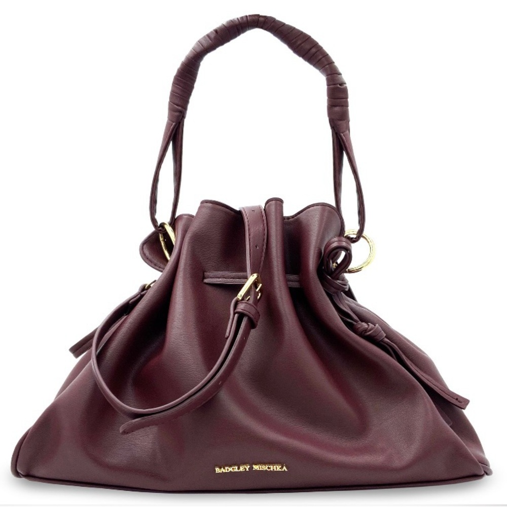 Badgley Mischka purse - burgundy